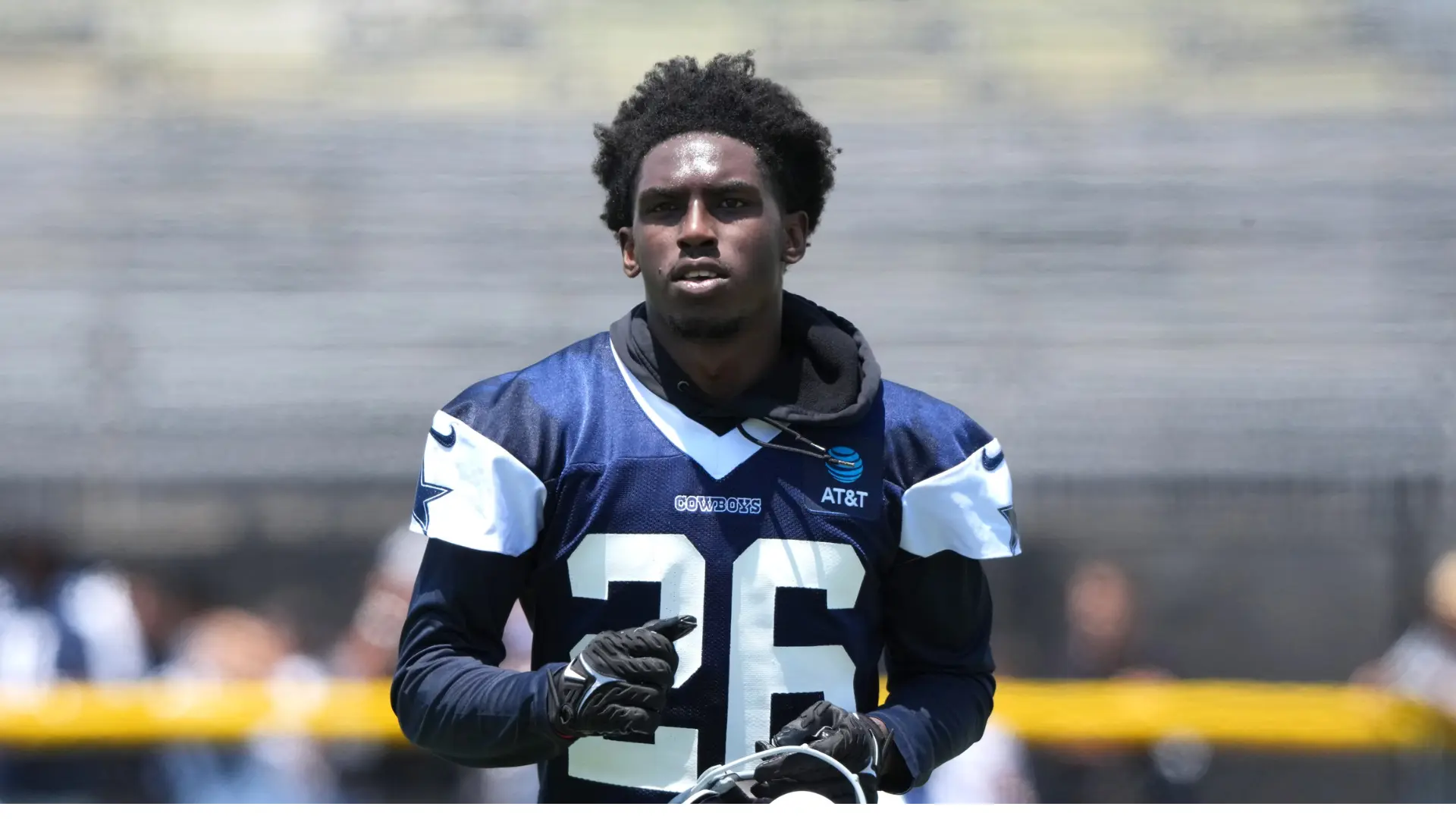 DaRon Bland at the Dallas Cowboys Training Camp