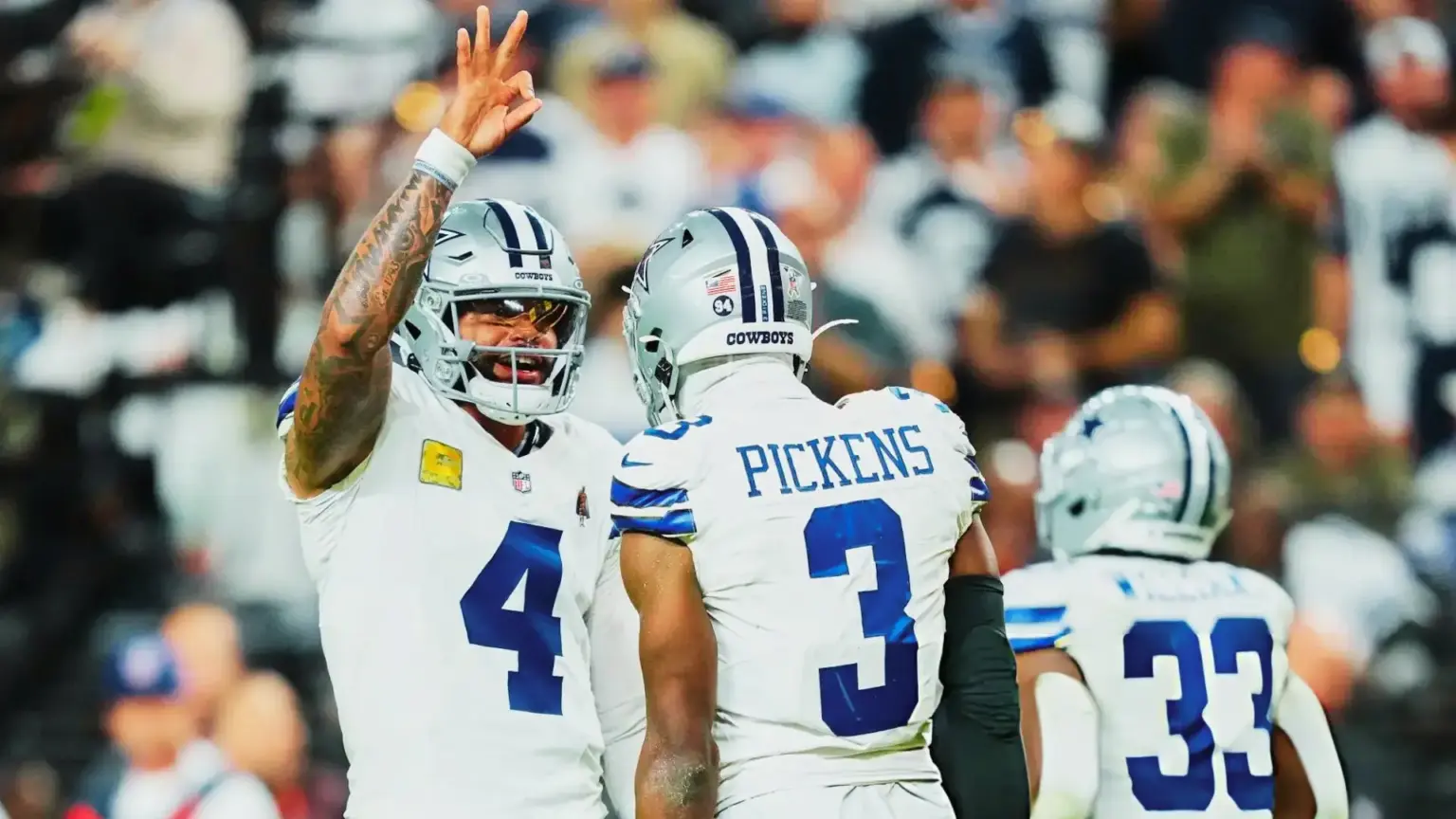 Dak Prescott touchdown pass to George Pickens