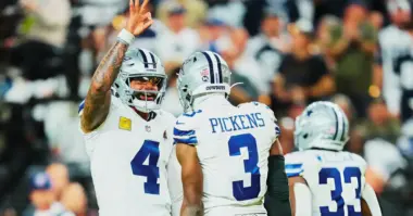 Dak Prescott touchdown pass to George Pickens