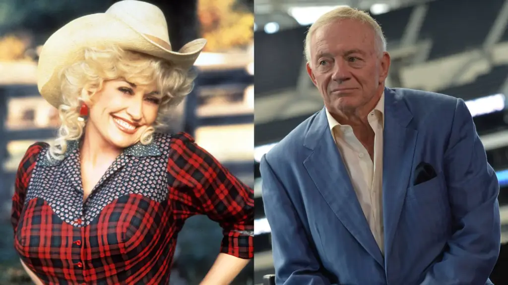 Jerry Jones reacts to death of Dolly Parton