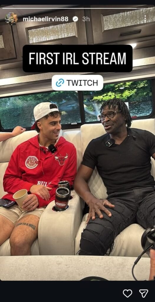 Michael Irvin on Twitch