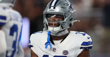 Caleb Downs sacks Jaxson Dart as Cowboys No. 13 records first career sack