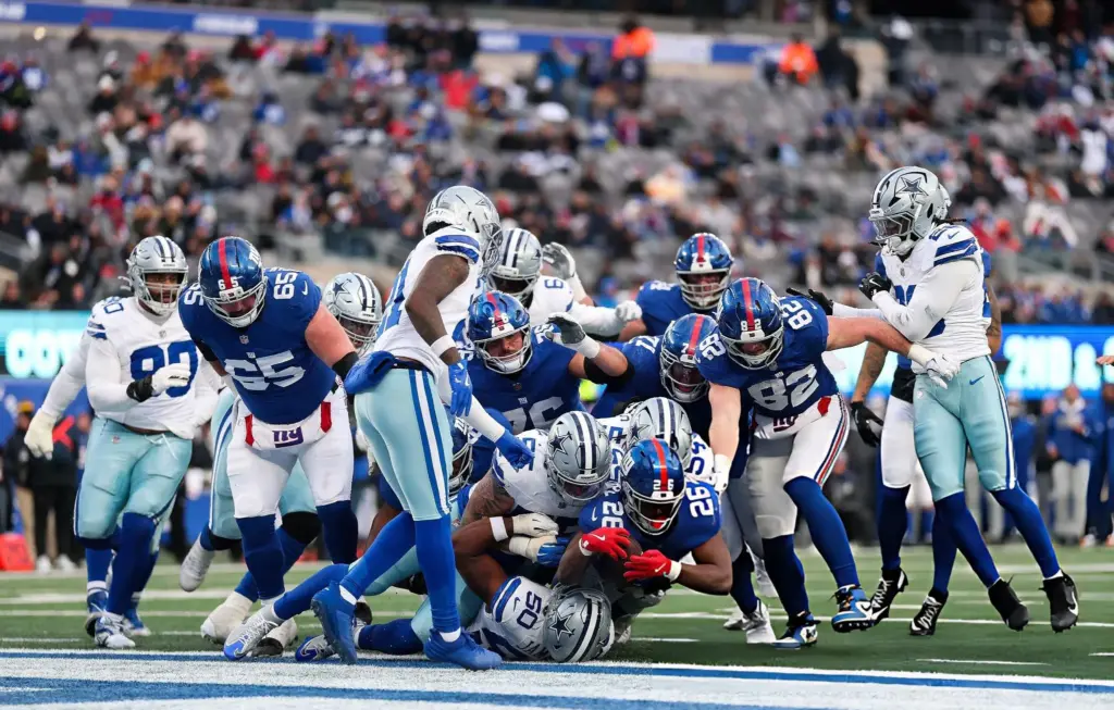 Cowboys vs Giants